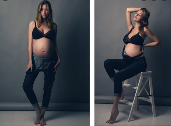 SHOOTING PHOTO GROSSESSE OU NAISSANCE A -90% CHEZ ACTUEL STUDIO 3