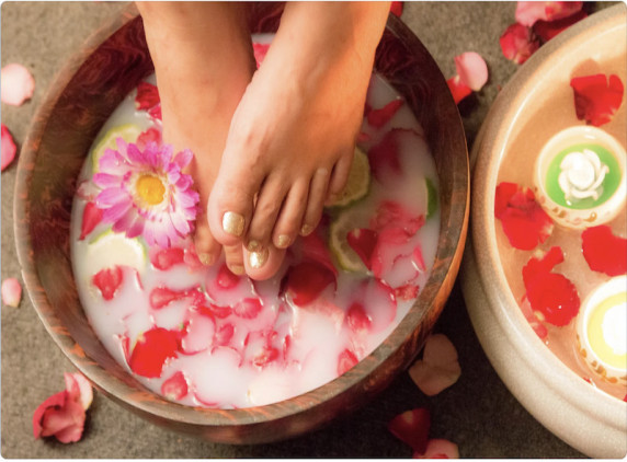 50% DE RÉDUCTION SUR LA BEAUTÉ DES PIEDS +REFLEXO PLANTAIRE SANS POSE DE VERNIS CHEZ INSTITUT DOMI.